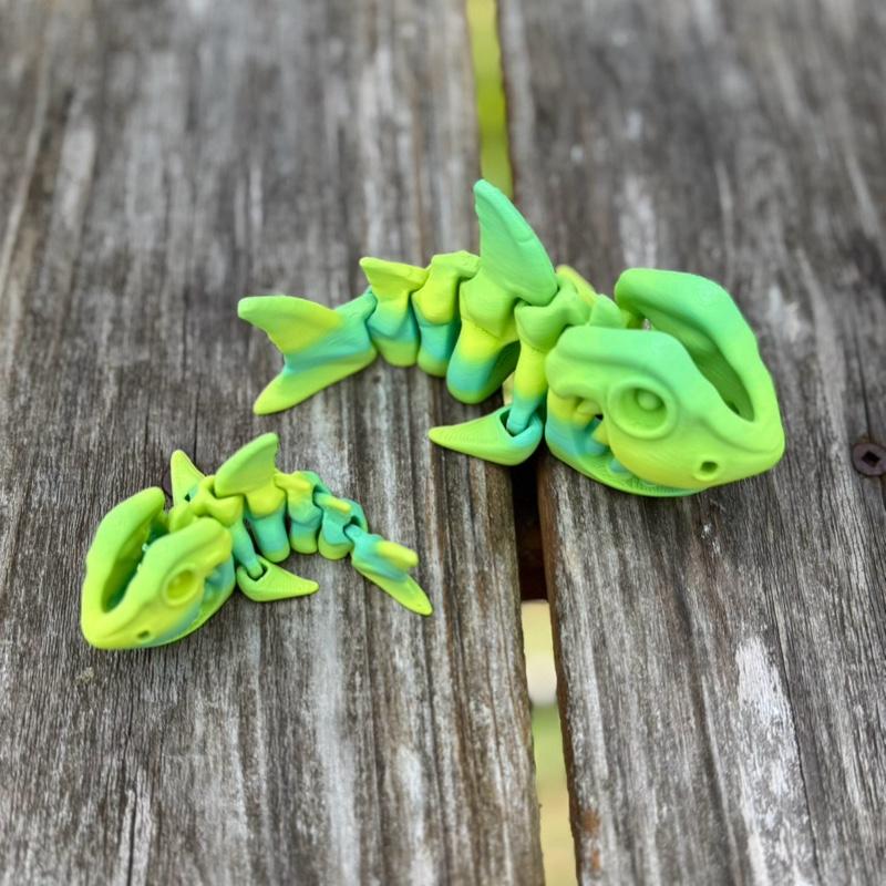 Skeleton Shark - Articulated 3D Print