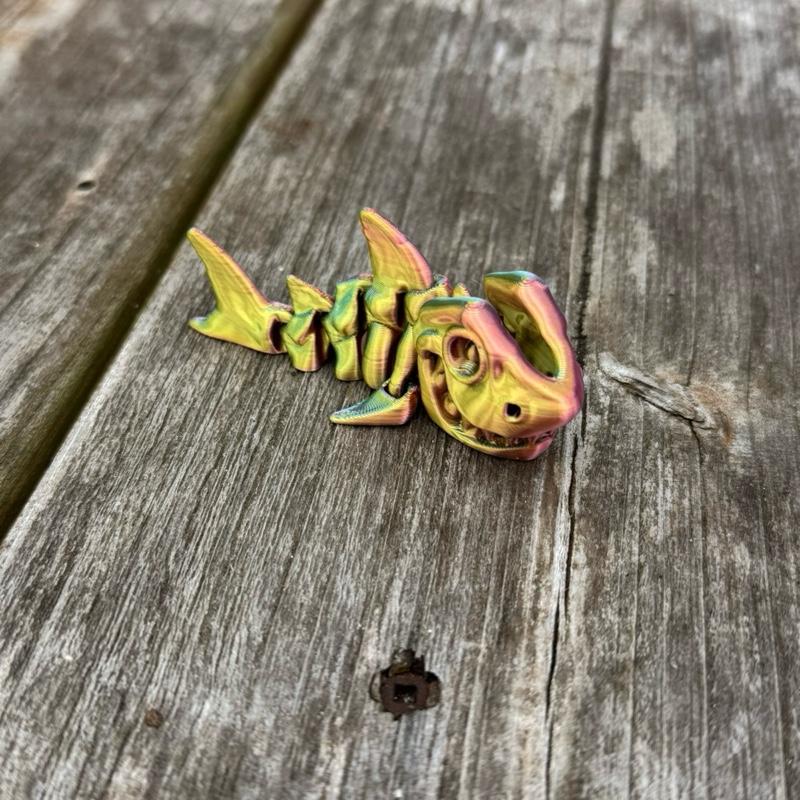 Skeleton Shark - Articulated 3D Print