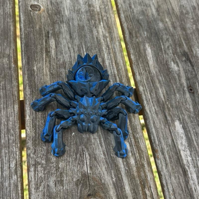 3D Printed Flexi Tarantula – Crawly Fidget Toy