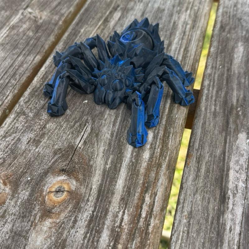 3D Printed Flexi Tarantula – Crawly Fidget Toy