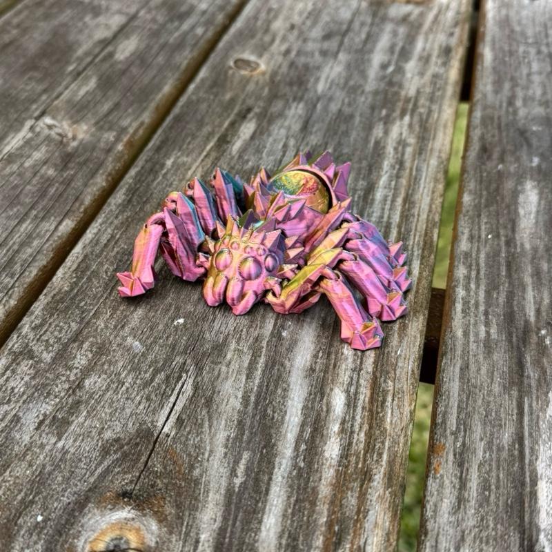 3D Printed Flexi Tarantula – Crawly Fidget Toy